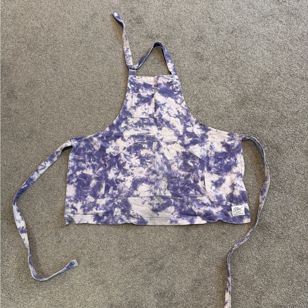 Purple Tie-Dye Apron